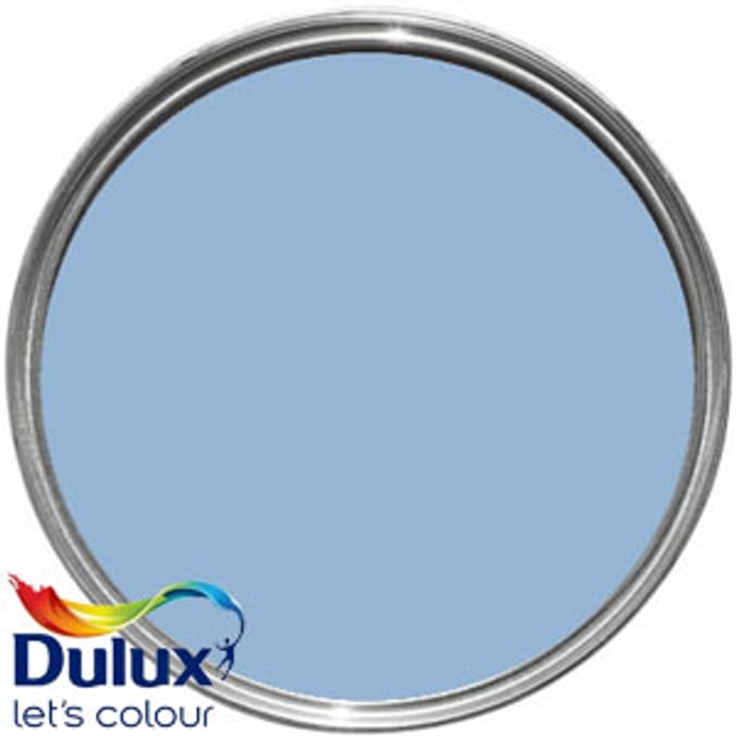 Dulux PaintPod Emulsion Matt Blue Babe 5L Home Bargains