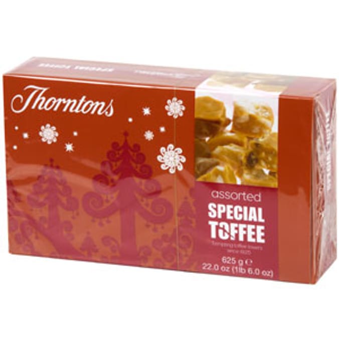 Thorntons Christmas Assorted Special Toffee (6 x 625g) Home Bargains