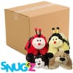 Snuggz Cat, Dog, Bumble Bee & Ladybird (Case of 12)