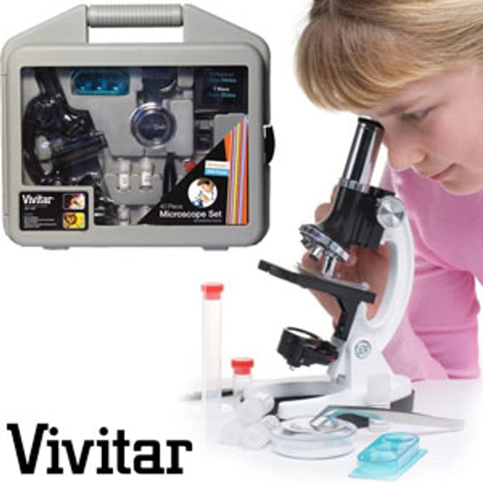 Vivitar 40 Piece Microscope Set