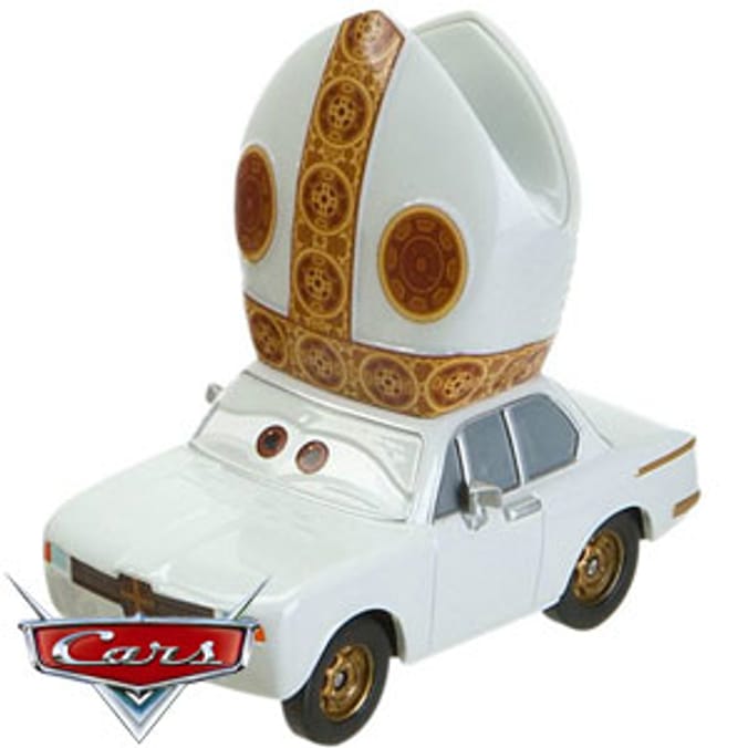 Disney Cars 2 Deluxe Diecast Pope Pinion IV Home Bargains