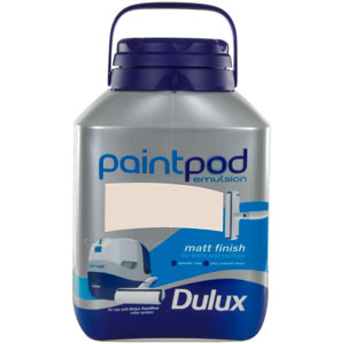 Dulux PaintPod Emulsion Matt Just Walnut 5L Home Bargains