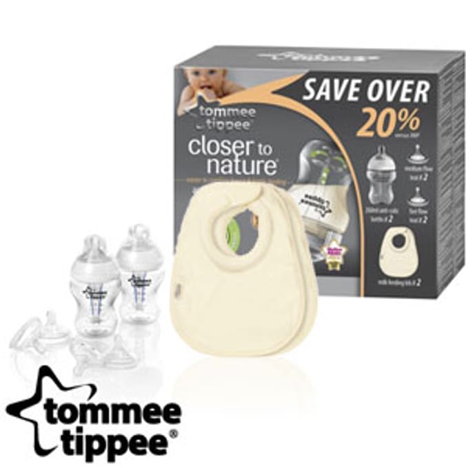 Tommee Tippee AntiColic Bottle Feeding Starter Kit, closer to nature