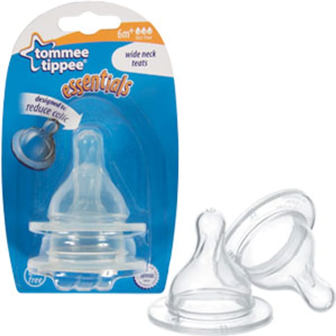 Tommee Tippee Fast Flow Teats 3 x 2 Pack (6m+) Home Bargains
