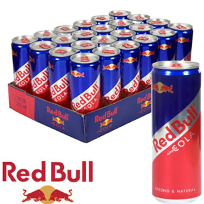 Red Bull Cola 355ml (Case of 24 Cans) Home Bargains