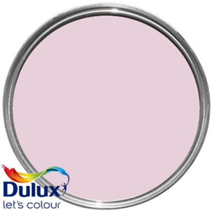 Dulux PaintPod Emulsion Matt Pretty Pink 5L Home Bargains