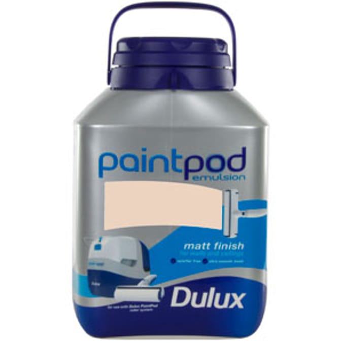 Dulux PaintPod Emulsion Matt: Natural Hessian 5L | Home Bargains