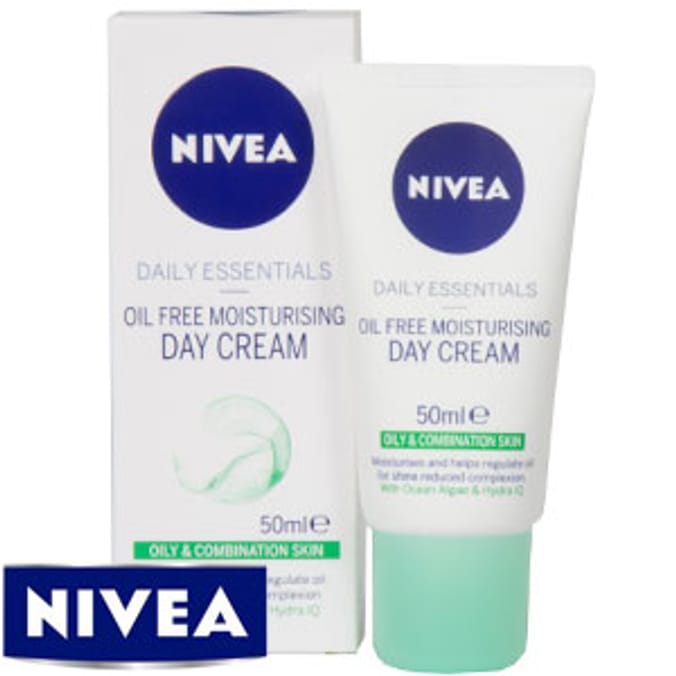 Nivea Daily Essentials OilFree Moisturising Day Cream, moisturisers