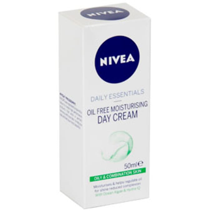 Nivea Daily Essentials OilFree Moisturising Day Cream, moisturisers