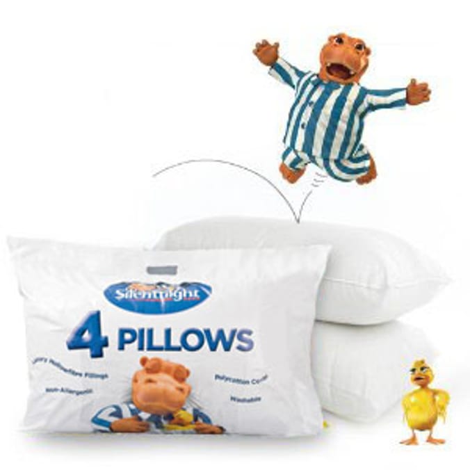 Silent night cheap 4 pillows