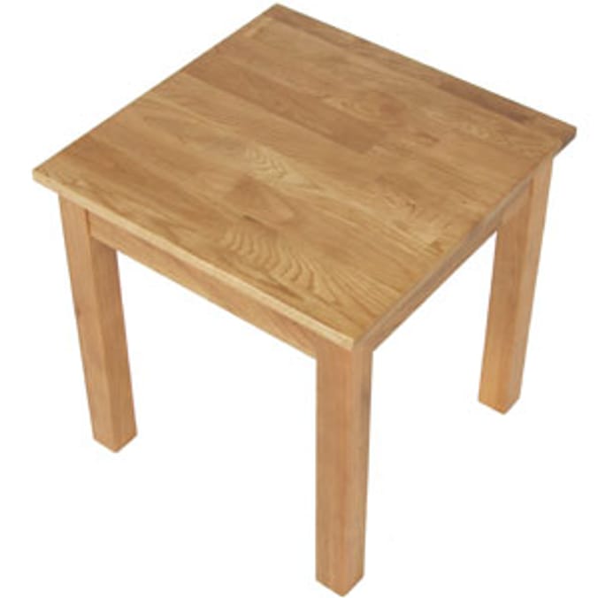 Oslo Solid Oak End Table 