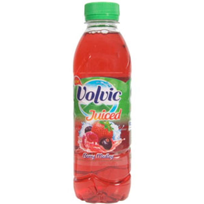 Volvic Juiced: Berry Medley (Case of 6 Bottles)