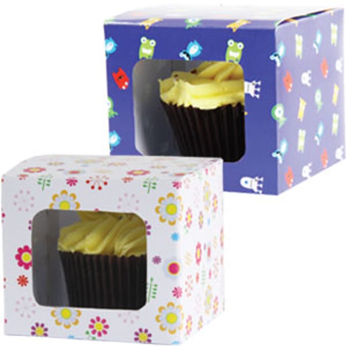 Cupcake Boxes (Case of 252 Small Boxes) 