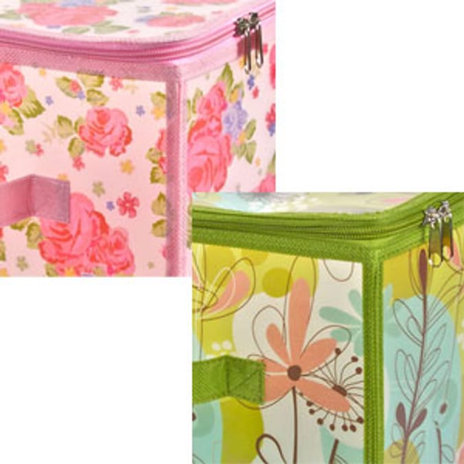 Humble Vintage Zipped Storage Box Large boxes boxes, storage Home