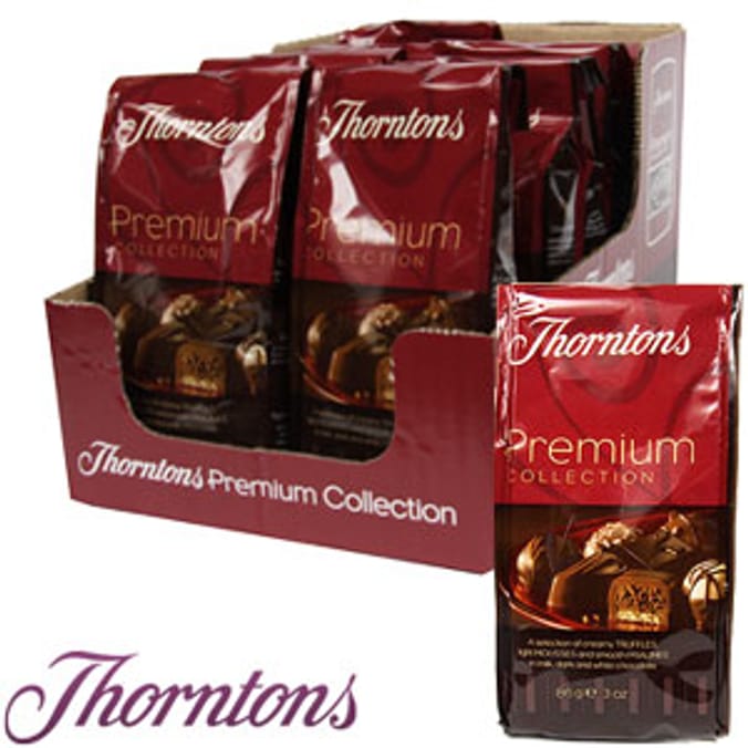 Thorntons Premium Collection Case of 10, chocolate Home Bargains