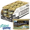 Feline Fayre Tuna & Sardine In Jelly (24 x 85g Tins)