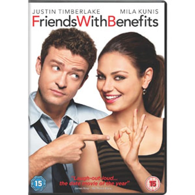 Friends With Benefits DVD, romantic comedies Home Bargains