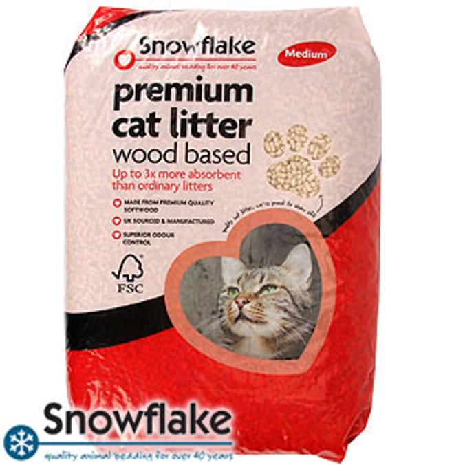 Wood cat litter sales home bargains