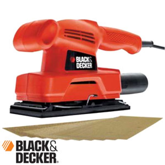 Black Decker 1 3 Sheet Sander KA300 Home Bargains