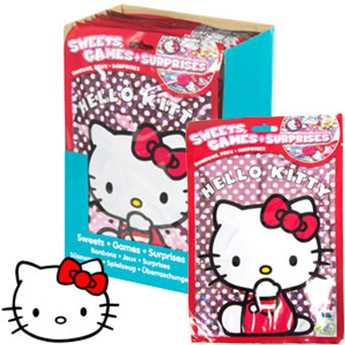 Hello Kitty Lucky Bag (Case of 15), party, goody bags, Home Bargains