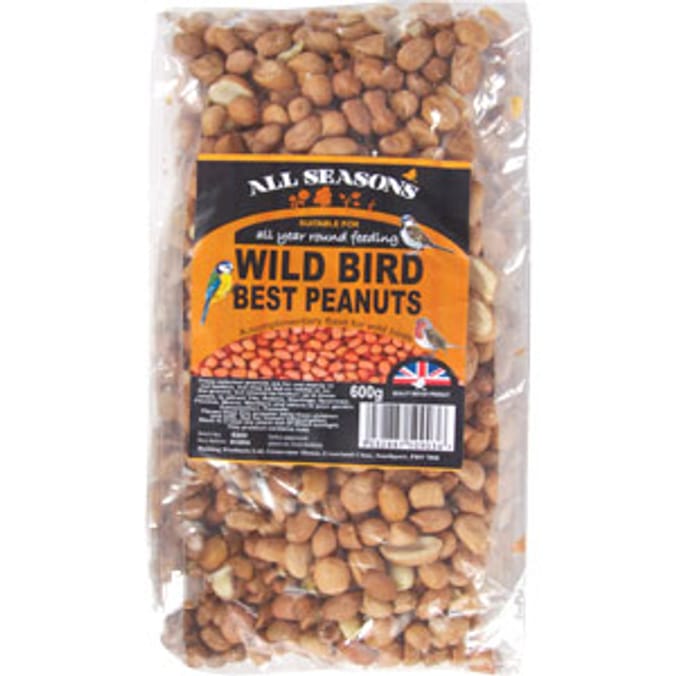 All Seasons Wild Bird Best Peanuts (18x600g)