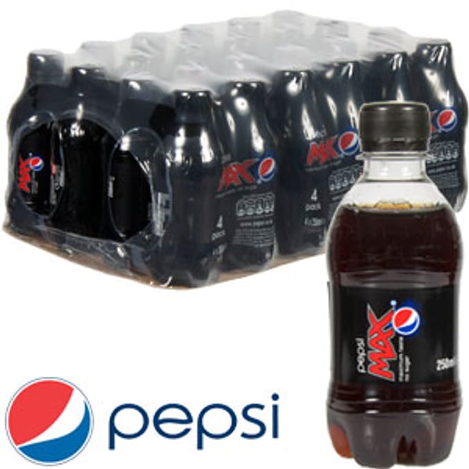 Pepsi Max (6 x 4 250ml Multipack Bottles) coke diet Home Bargains