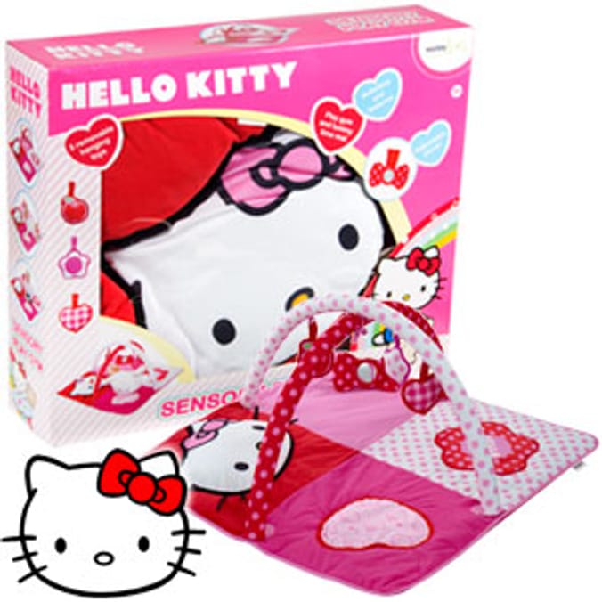 Hello Kitty Sensory Play Gym play mat Home Bargains