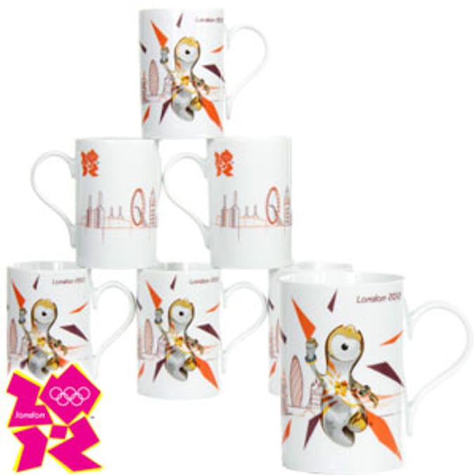 London 2012 Wenlock Mug: Skyline (Case of 6)