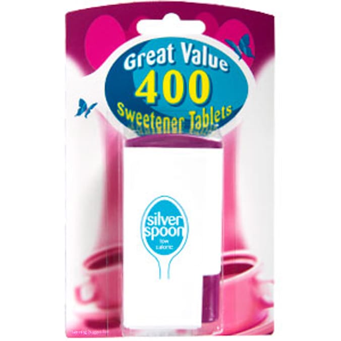 Silver Spoon 400 Tablets case 10's Home Bargains