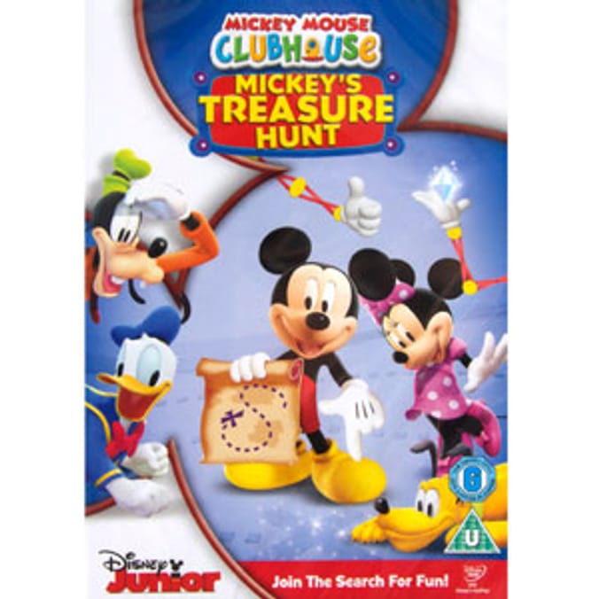 Mickey Mouse Club House: Treasure Hunt DVD minnie goofy pluto, disneys ...