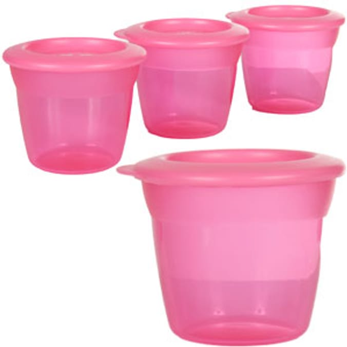 Tommee Tippee Food Pots & Lids (Case of 9 Pots) Home Bargains