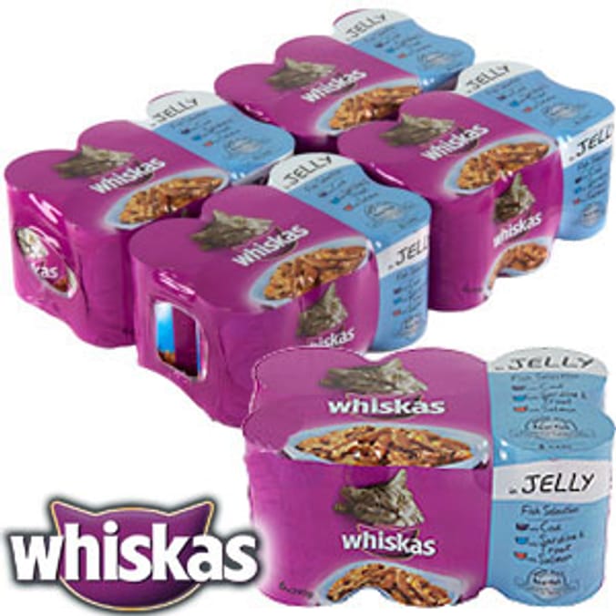 Whiskas: Fish Selection (Case of 24 x 390g Tins) 