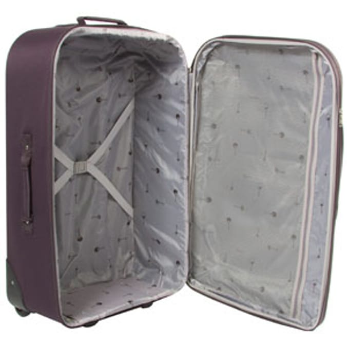 Antler Revelation San Diego Deep Plum Suitcases Home Bargains