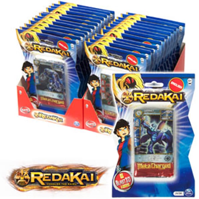 Redakai Booster Cards: Case of 24 Packs (144 Cards)