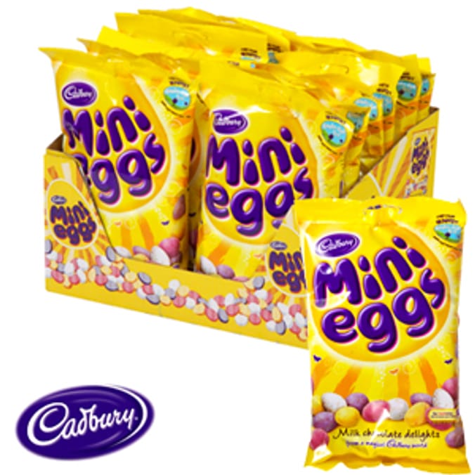 Cadbury Mini Eggs (Case of 12 x 360g Bags) Home Bargains