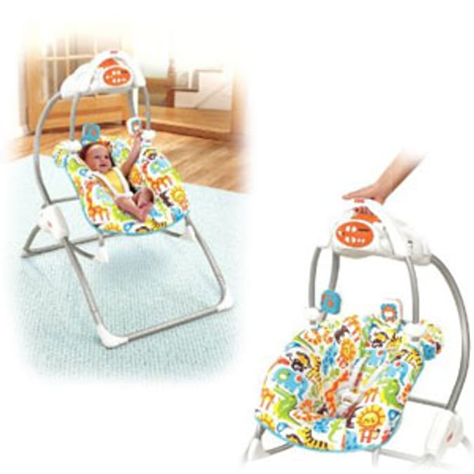 Fisher price two on sale in one swing