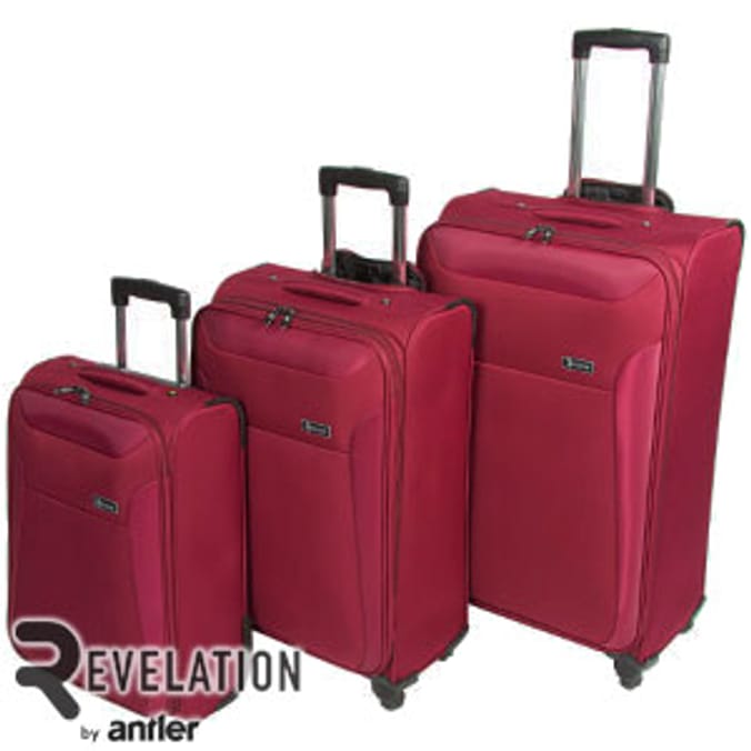 Antler cheap red suitcase