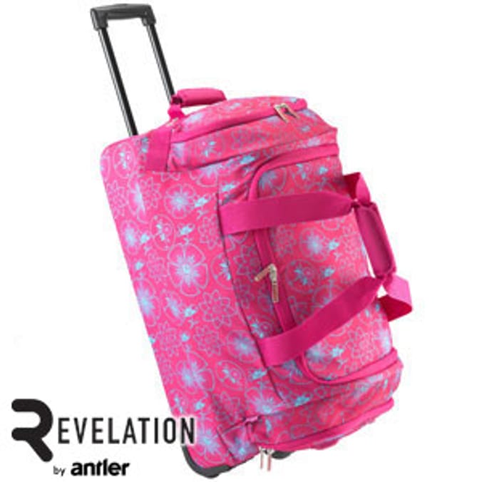 Antler Revelation Lucia Pink Trolley Bag luggage Home Bargains