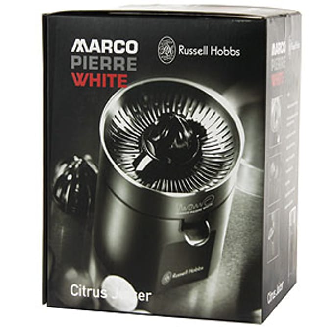 Russell Hobbs Citrus Juicer by Marco Pierre White Home Bargains