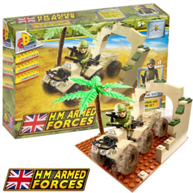 H.M. Armed Forces Quad Bike and Infantryman