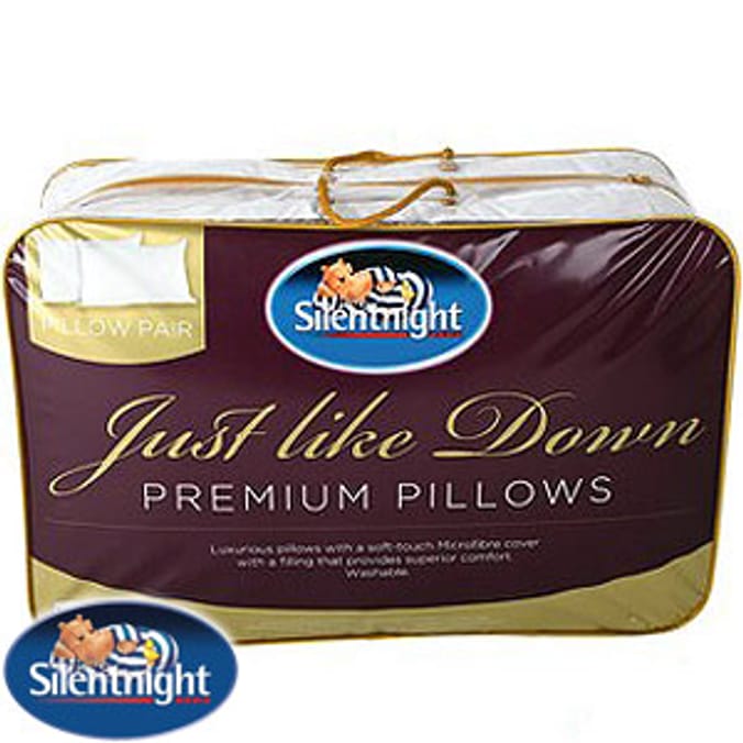 Silentnight just best sale like down pillows