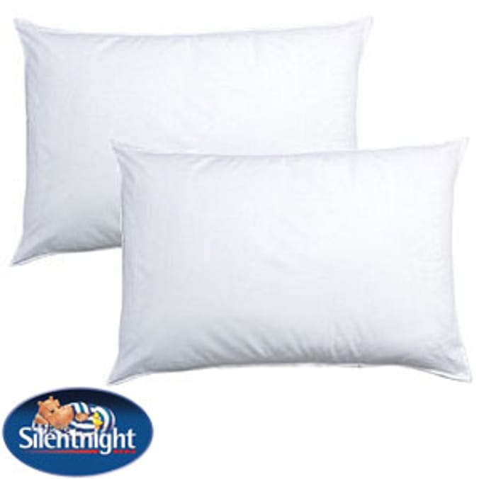 Silentnight Just Like Down Soft Touch Pillow Pair pillows bedding