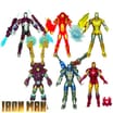 Iron Man: Set of 6 Assorted Figures Set 2