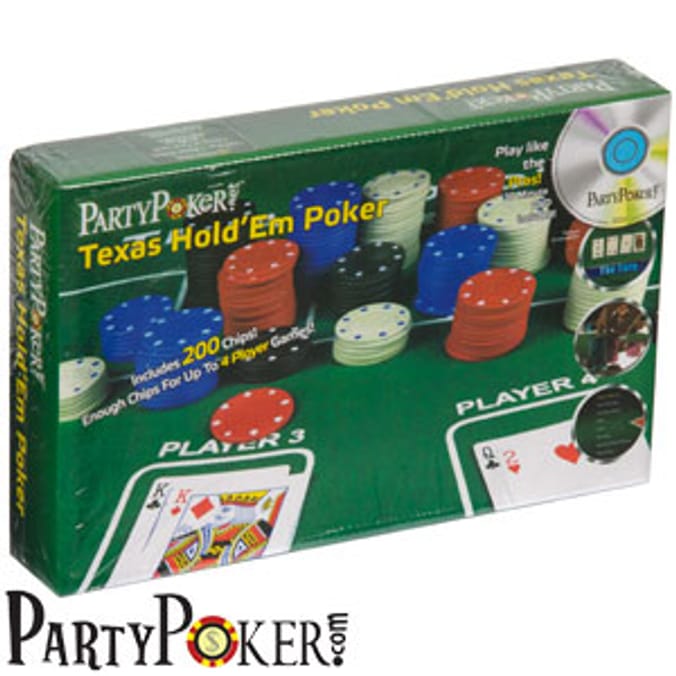 Party Poker.Net Texas Hold'em Poker Set