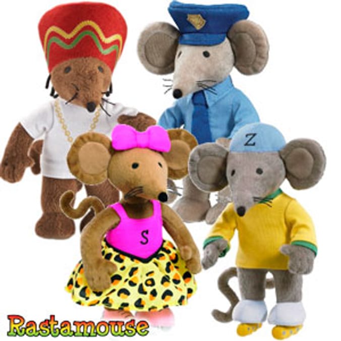Rastamouse Beanie Toy, beanie baby toys Home Bargains