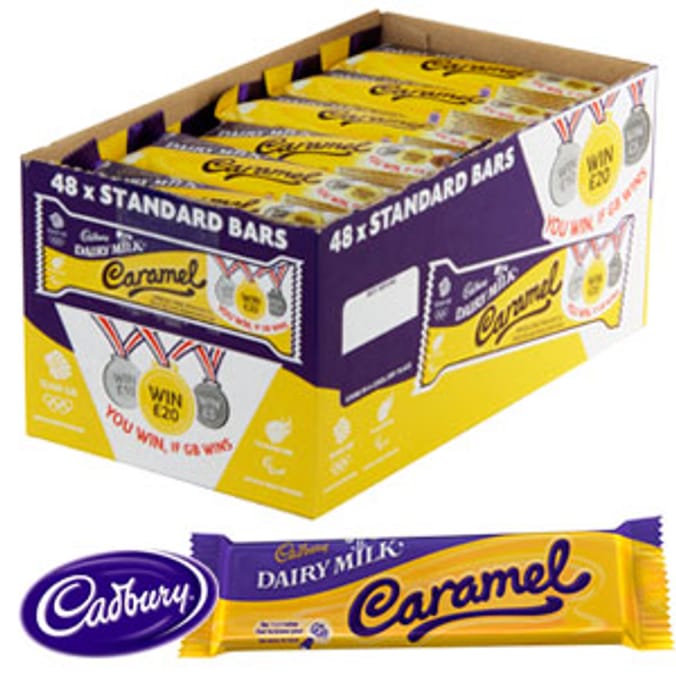 Cadbury Caramel (Case of 48 Bars) Home Bargains