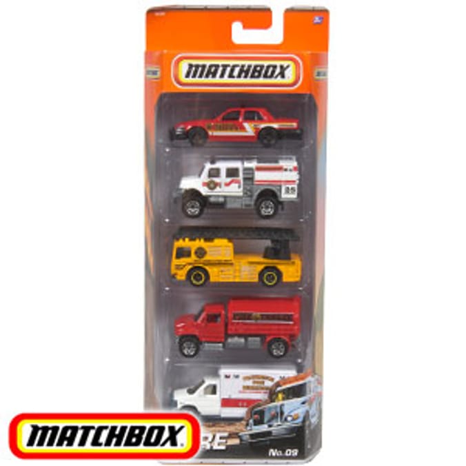 Matchbox Collectible Cars: Fire Cars No.09