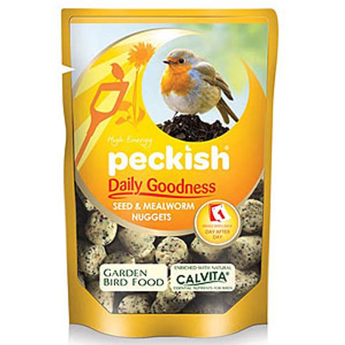 Peckish Daily Goodness Garden Bird Food Nuggets (8kg Case) Home Bargains