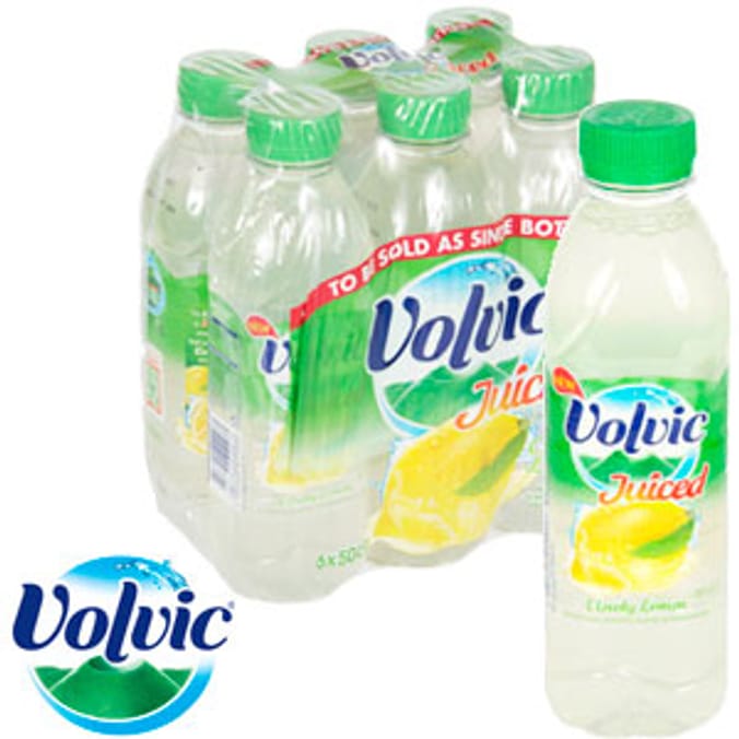 Volvic Juiced: Cloudy Lemon (Case of 6 Bottles)