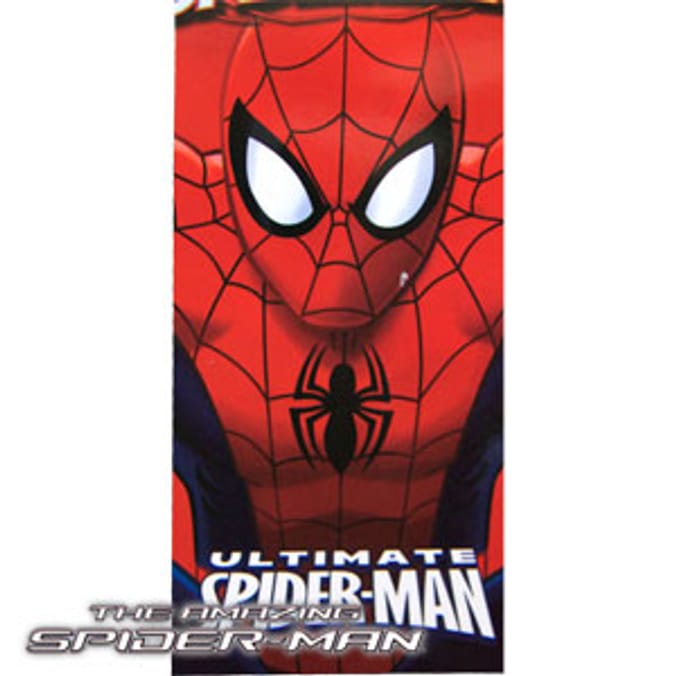 Ultimate SpiderMan Beach Towel, beach accessories, towels Home Bargains